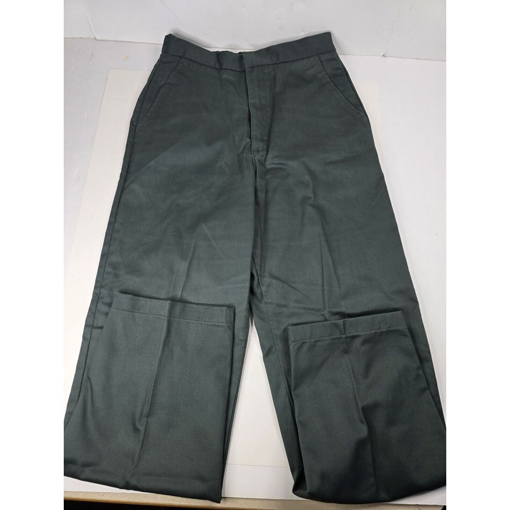 Lee Pants Women's Size 8M Plain Front Pants Slacks Relaxed Straight Leg Elite‎